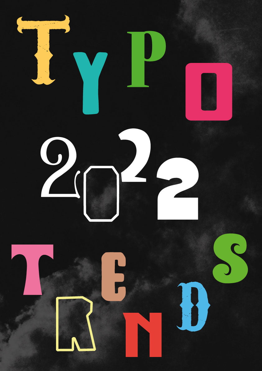 Typografie Trends für 2022